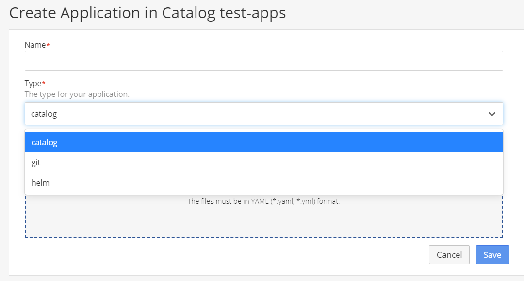 application-catalog-model